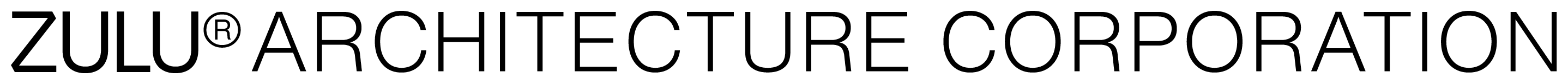 ZULU® Architecture Corporation